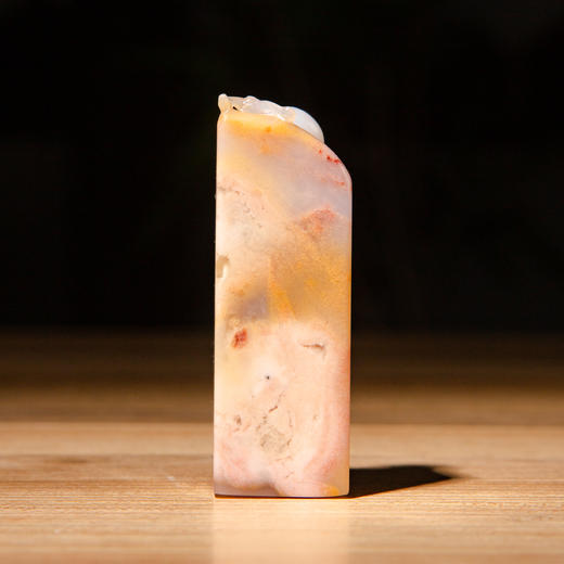 寿山石老料巧雕“蜗牛”方章 商品图6