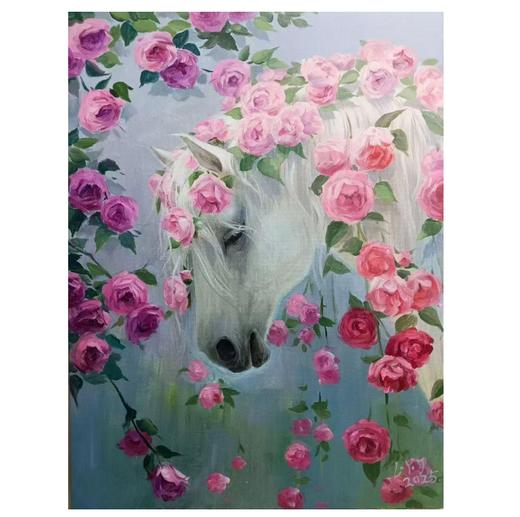 李易君《 以梦为马5 》原作 商品图0