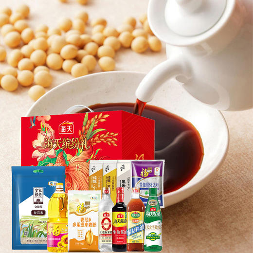 海天缤纷礼调味粮油套装G 商品图0