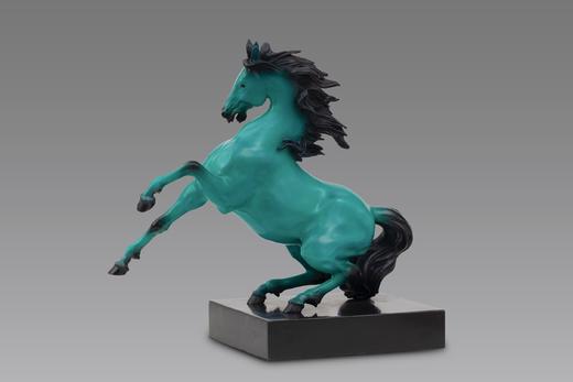 陈金庆《一马当先》铜雕塑 商品图1