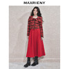 玛克门店发货：MAXRIENY复古收腰半裙中长裙(货号:MC85SK790) 商品缩略图2