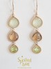 SpoiledBrat Jewelry三色宝石系列耳环 |葡萄晶/茶晶/橄榄石耳环 商品缩略图2
