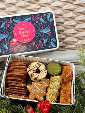 圣诞饼干礼盒+mini树桩