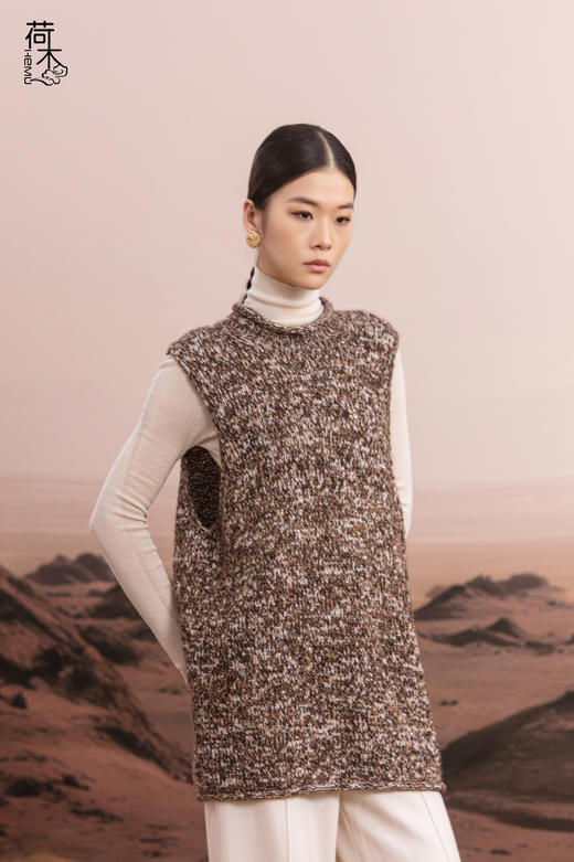 荷木HEMU丨沙境高定·无袖上衣 商品图4