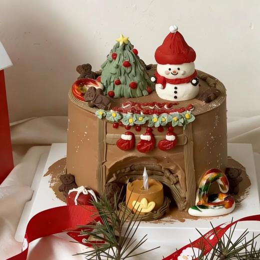 【圣诞节】巧克力小屋 氛围感拉满的树桩小屋，暖融融的壁炉，温暖了整个冬季~ 商品图1