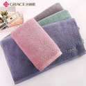 洁丽雅高档纯色毛巾（7174）74*34CM/120g