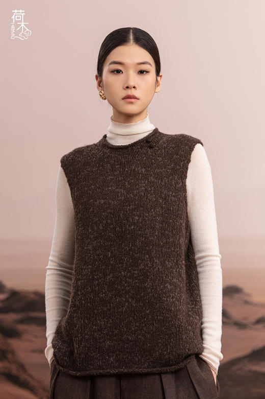 荷木HEMU丨沙境高定·无袖上衣 商品图1