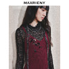 玛克门店发货：MAXRIENY安哥拉红针织吊带连衣裙(货号:MC85DR805) 商品缩略图2