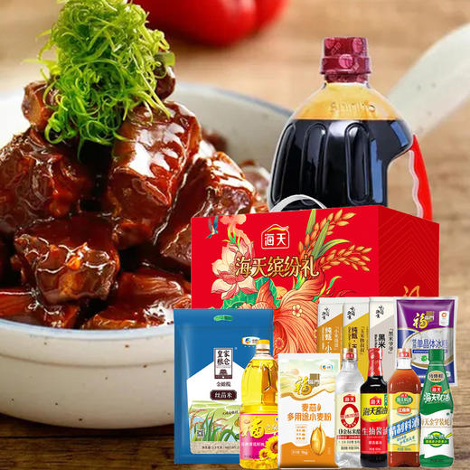 海天缤纷礼调味粮油套装G 商品图2