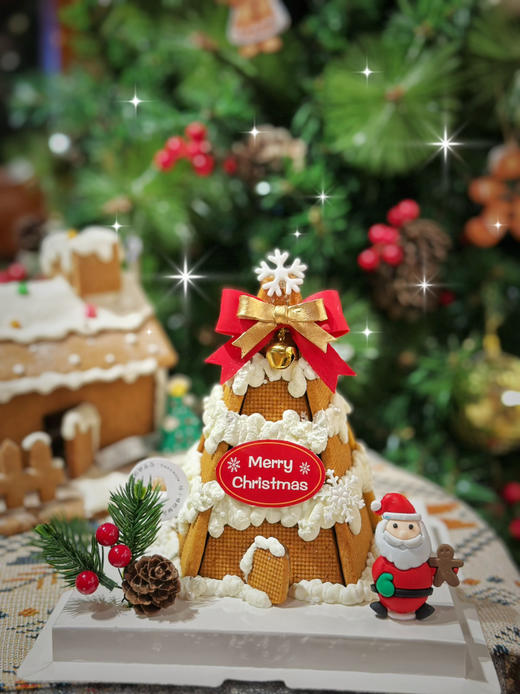 圣诞撒布蕾雪屋，部分装饰随机搭配。造型精美，建议自提，派送易碎 商品图9