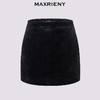 【宫廷巴洛克-商场同款】MAXRIENY精致复古感丝绒半裙(货号:MC85PA502) 商品缩略图4