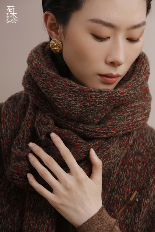 荷木HEMU丨沙境·围巾 商品图0