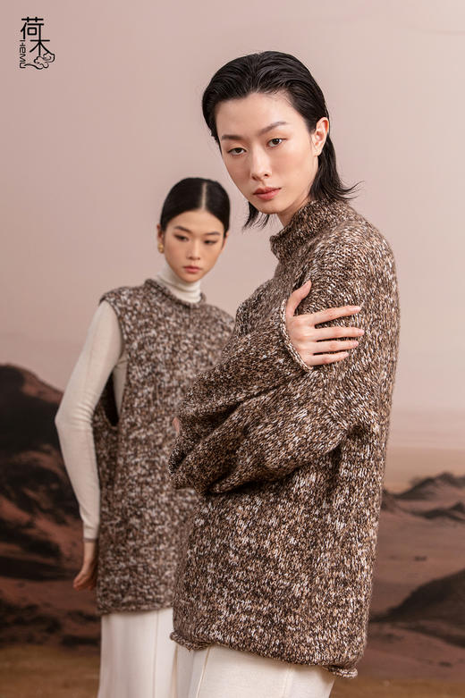 荷木HEMU丨沙境高定·长袖上衣 商品图2