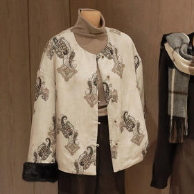 【特价不退不换】【部分现货】良木礼水貂外套(D25102539)