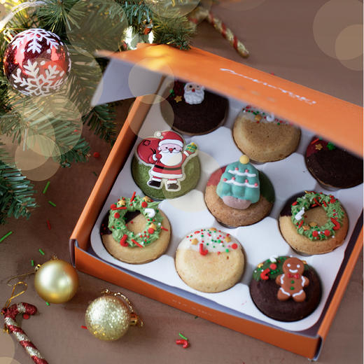 2025圣诞「Merry Xmas」圣诞曲奇烧礼盒（当日达） 商品图3