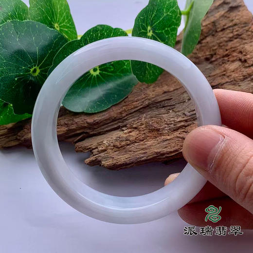 派瑞翡翠 翡翠手镯 糯种 浅紫 商品图1