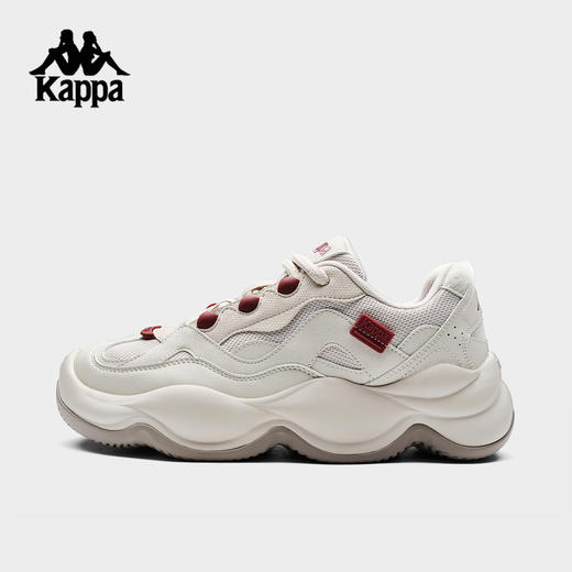 Kappa 老爹鞋男女2025新款秋冬厚底情侣运动鞋跑步鞋子K0GW5MC88P 商品图0