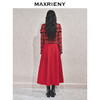 玛克门店发货：MAXRIENY复古收腰半裙中长裙(货号:MC85SK790) 商品缩略图3