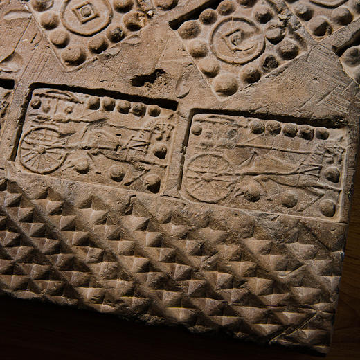 汉代“金钱车马”大古砖 商品图6