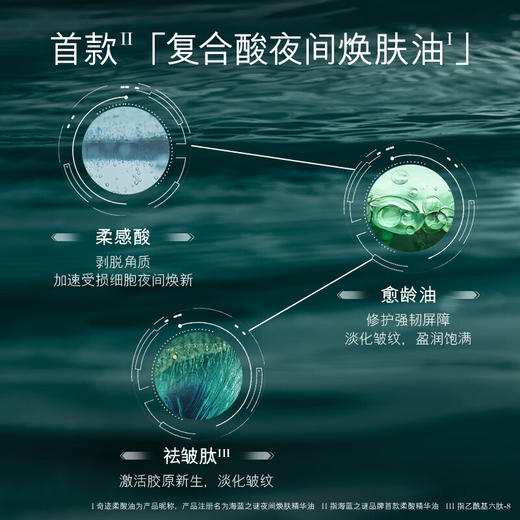海蓝之谜 夜间焕肤精华油30ml 紧致护肤 商品图3