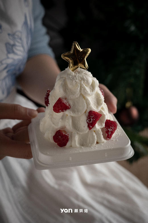 圣诞树小蛋糕（原味） 商品图0