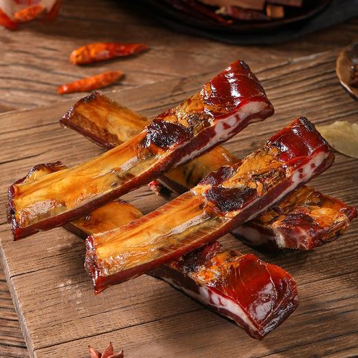 【严选】湖北恩施土家柴火烟熏  肉质紧实腊味十足  腊冬至腊排骨500g/袋（厂家直发） 商品图5