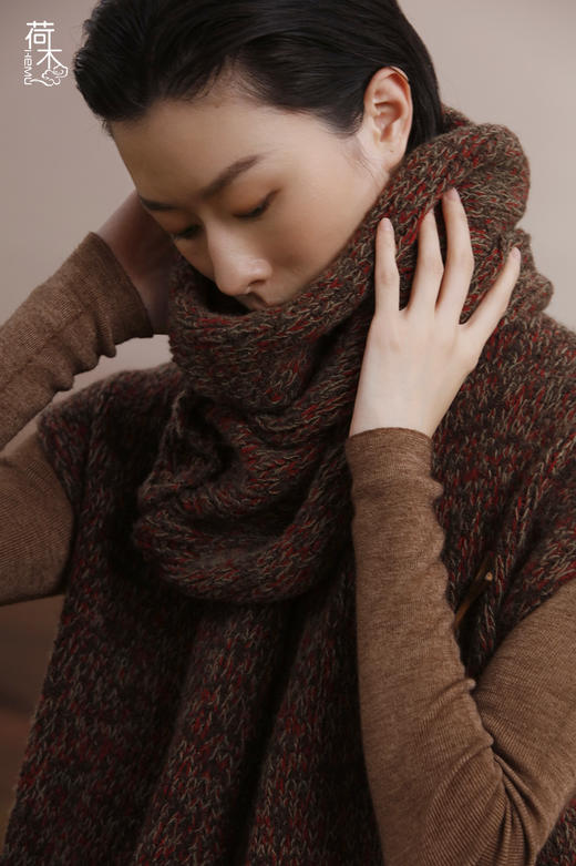 荷木HEMU丨沙境·围巾 商品图2