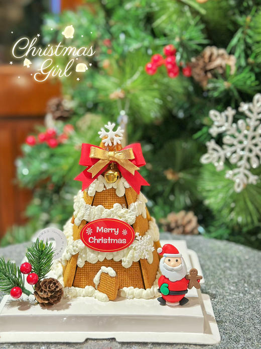 圣诞撒布蕾雪屋，部分装饰随机搭配。造型精美，建议自提，派送易碎 商品图5