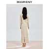 玛克门店发货：MAXRIENY轻奢小香风鎏金半裙(货号:MC85SK805) 商品缩略图3