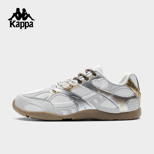 Kappa 复古德训鞋女新款旅游运动鞋男女休闲薄底便装鞋K0GW5BB08 商品图0