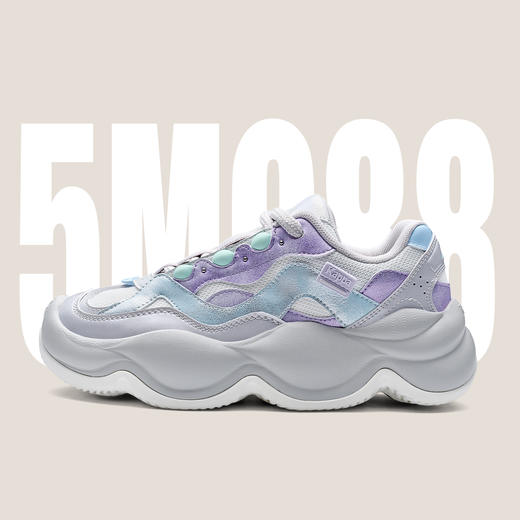 Kappa 女运动鞋2025冬季新款正品厚底老爹鞋休闲跑步鞋K0G25MC88 商品图4