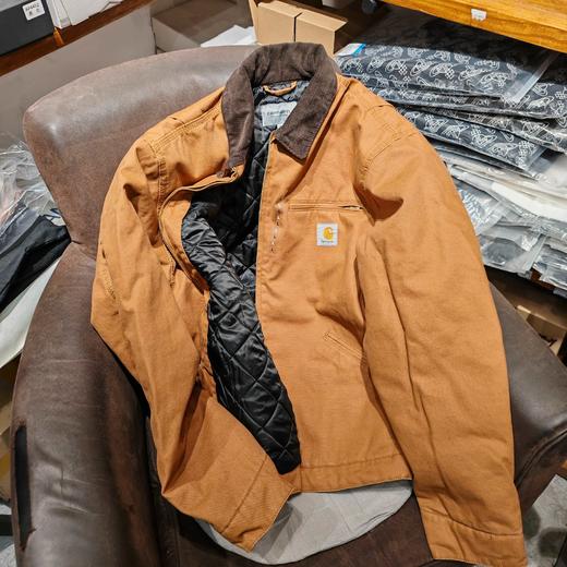 Carhartt wip美式古着底特律帆布工装夹克 商品图5