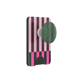 【色彩力场】霓虹粉条纹·MagSafe卡包 WALLET卡包 Wallet of Magsafe磁吸卡包系列 撞色 条纹