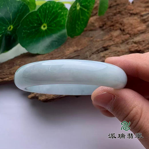 派瑞翡翠 翡翠手镯 糯种 绿色 商品图2