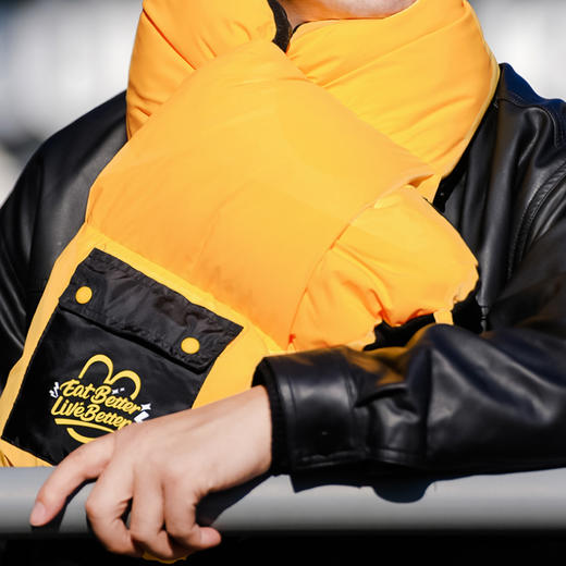 2025秋冬系列团团暖绒绒围巾 商品图0