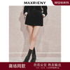 【宫廷巴洛克-商场同款】MAXRIENY精致复古感丝绒半裙(货号:MC85PA502) 商品缩略图0
