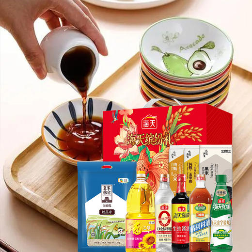 海天缤纷礼调味粮油套装F 商品图1