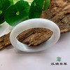 派瑞翡翠 翡翠手镯 糯种 白色 商品缩略图0