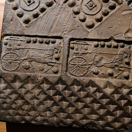 汉代“金钱车马”大古砖 商品图5