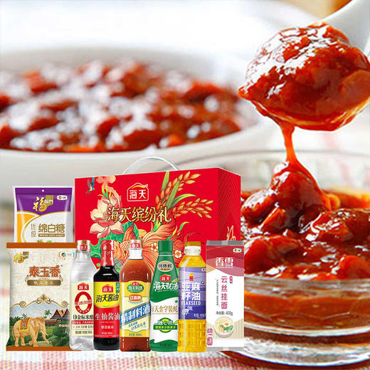 海天缤纷礼调味粮油套装D 商品图1