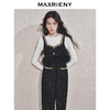 玛克门店发货：MAXRIENY黑金小香无袖上衣修身气质高级感(货号:MC85TP760) 商品缩略图2