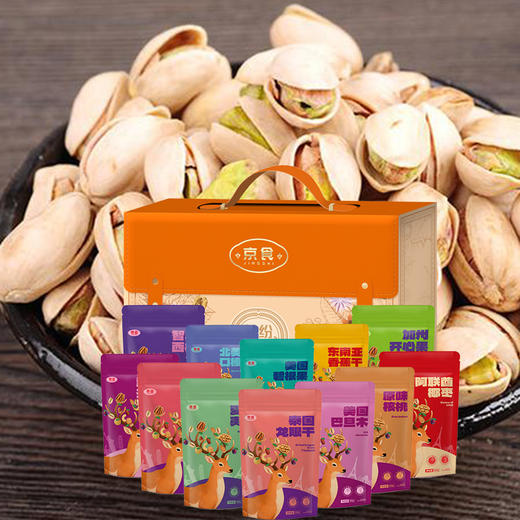 京食缤纷果韵坚果礼盒E 商品图2