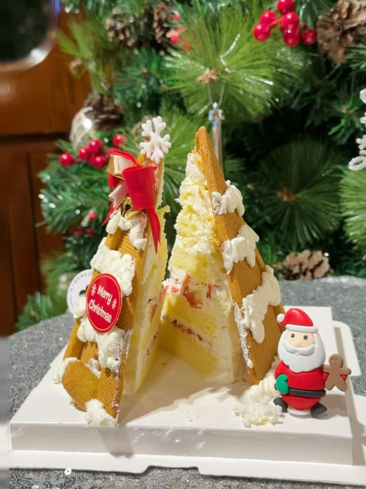 圣诞撒布蕾雪屋，部分装饰随机搭配。造型精美，建议自提，派送易碎 商品图8