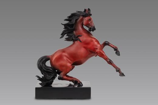 陈金庆《一马当先》铜雕塑 商品图0