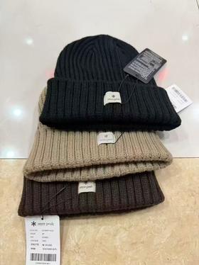 雪峰羊毛线冷帽...男女老少同款