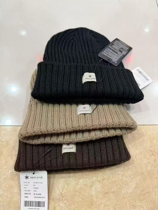 雪峰羊毛线冷帽...男女老少同款 商品图0