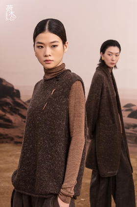 荷木HEMU丨沙境高定·无袖上衣