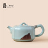 【特惠4折，仅1套，无货退款】陆宝汝窑茶具套装客厅家用整套茶具汝瓷可开片茶壶礼盒装雨过天青汝窑雨过天青茶组 商品缩略图3