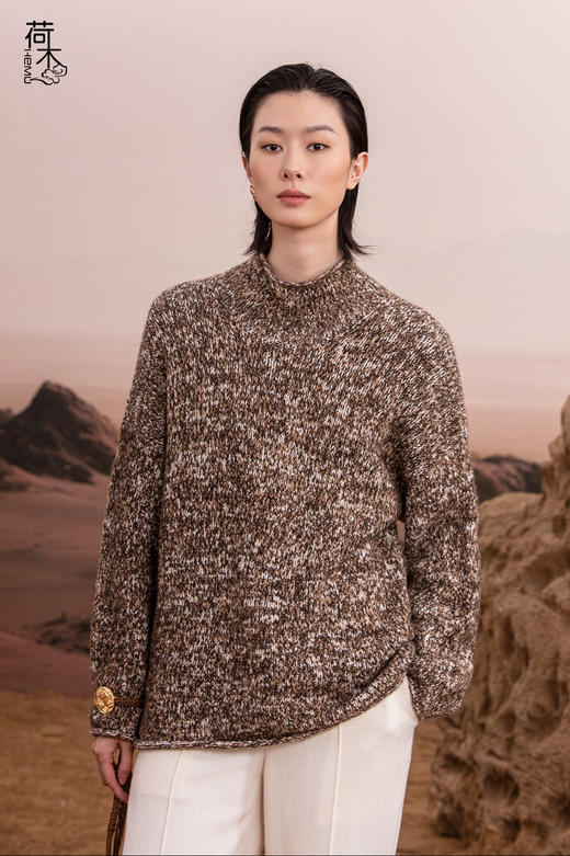 荷木HEMU丨沙境高定·长袖上衣 商品图1