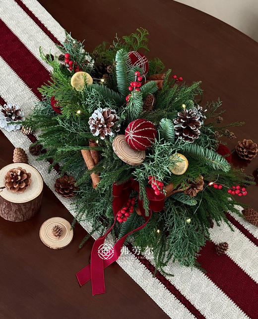 圣诞限定圣诞树&桌花diy沙龙 商品图0